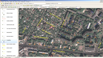 LAYER GOOGLEMAP FOR THE LOCAL COORDINATE SYSTEM